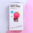 60 PCS Worker Ant Fruit Forks Snack Cake Dessert Tableware Home Kitchen Party Dinner Fruit Pick Kitchen Tool
