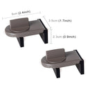 2 PCS Sliding Sash Stopper Cabinet Locks & Straps Doors Security Anti-theft Lock Window Door Baby Safety Lock