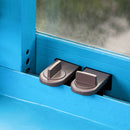 2 PCS Sliding Sash Stopper Cabinet Locks & Straps Doors Security Anti-theft Lock Window Door Baby Safety Lock