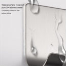 Stainless Steel Plug Power Cord Hook Bathroom Non-perforated Storage Rack, Size: 61x45mm