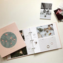 6 inch DIY Creativity Insert Type 3R Flushing Iron Ring Family Photo Album