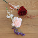 Home Wall Art Hanging Decoration Artificial Flower Arrangement Metal Holder Vase Pot (Gold)