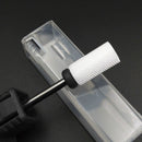 Nail Ceramic Cylindrical Electric Power Grinding Head, Size: 40.5*6.5mm(Black)