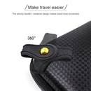 Multi-function Travel Mobile Power Earphone Electronic Product Storage Box Protective Bag (Black)