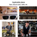 9 in 1 Stainless Steel Cocktail Shaker Tools Set with Wooden Mount, Capacity: 750ml