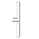 5 PCS Reusable Stainless Steel Straight Drinking Straw + Cleaner Brush Set Kit, 215*8mm(Rose Gold)