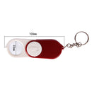 BEST 10X Pocket Magnifier with LED Light, Random Color Delivery