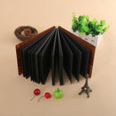 2 PCS 8 inch DIY Creativity Loose-leaf Retro Wooden Gift Photo Album
