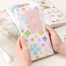 2 PCS 3 inch DIY Creativity Insert Type Four Leaf Clover Pattern Mini Exquisite Photo Album