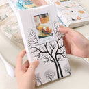 2 PCS 3 inch DIY Creativity Insert Type Many Trees Dry Pattern Mini Exquisite Photo Album
