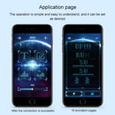 Night Club Bar Disco LED Light-emitting USB Charging Shutter APP Bluetooth Glasses (White)