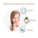 60 PCS Dual Layer + 180 PCS Classic Makeup Facial Cotton Puff Pads