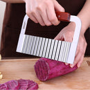 SSGP Stainless Steel Fruits Vegetables Wave Shaped Cutting Creative Cut Tool