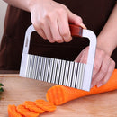 SSGP Stainless Steel Fruits Vegetables Wave Shaped Cutting Creative Cut Tool