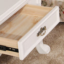 4 PCS Bronze Zinc Alloy Wardrobe Medicine Cabinet Furniture Drawer Handle, Size: Large-46g(Light Brown)