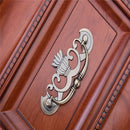 4 PCS Bronze Zinc Alloy Wardrobe Medicine Cabinet Furniture Drawer Handle, Size: Extra Large-91g(Bronze)