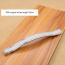 4 PCS Crystal Color Diamond Modern Wardrobe Door Cabinet Wine Cabinet Fashion Drawer Handle, Hole Distance: 96mm(White)