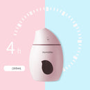 2W Creative Portable Mango Shape Mute Desktop Air Humidifier with LED Light, Capacity: 160ml, DC 5V(Pink)