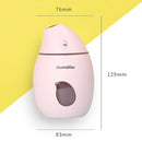 2W Creative Portable Mango Shape Mute Desktop Air Humidifier with LED Light, Capacity: 160ml, DC 5V(Blue)