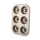 3 Flowers Type Donuts Cookie Mold Gold 6 Cups Cake Mold Baking Mold Cake Tools Bakeware Kitchen Accessories