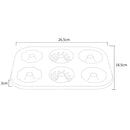 3 Flowers Type Donuts Cookie Mold Gold 6 Cups Cake Mold Baking Mold Cake Tools Bakeware Kitchen Accessories