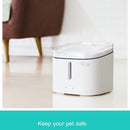 Original Xiaomi Youpin 2L Kitten Dog Pet Electric Pet Fountain Automatic Smart Pets Drinking Bowl, US Plug(White)