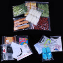1000 PCS 5cm x 7cm PE Self Sealing Clear Zip Lock Packaging Bag, Custom Printing and Size are welcome