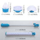 Multi-function Tub and Tile Scrubber Cordless Power Spin Scrubber Power Cleaning Brush Set for Bathroom Floor Wall, US Plug