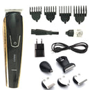 5 in 1 Multi-functional Oil Head Cutting USB Charging Electric Hair Cutter Electric Hair Clippers Set, EU Plug
