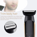 5 in 1 Multi-functional Oil Head Cutting USB Charging Electric Hair Cutter Electric Hair Clippers Set, EU Plug