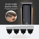 5 in 1 Multi-functional Oil Head Cutting USB Charging Electric Hair Cutter Electric Hair Clippers Set, EU Plug