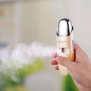 Nanum Facial Beauty Hydrating Massager Mini Skin Care Water Spraying Misting Humidifier / Automatic Alcohol Sprayer(Gold)