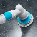 Multi-function Tub and Tile Scrubber Cordless Power Spin Scrubber Power Cleaning Brush Set for Bathroom Floor Wall, EU Plug