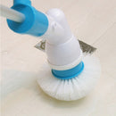 Multi-function Tub and Tile Scrubber Cordless Power Spin Scrubber Power Cleaning Brush Set for Bathroom Floor Wall, EU Plug