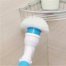 Multi-function Tub and Tile Scrubber Cordless Power Spin Scrubber Power Cleaning Brush Set for Bathroom Floor Wall, EU Plug