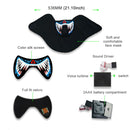 FG-MA-02 Halloween Mask Voice Control LED Cold Light Terror Cosplay Mask