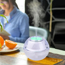 Sunshine XJ-03 2W Portable Crystal Ultrasonic Air Humidifier with LED Night Light, Water Tank Capacity: 120ml, DC 5V(Green)