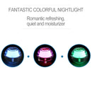 Sunshine XJ-03 2W Portable Crystal Ultrasonic Air Humidifier with LED Night Light, Water Tank Capacity: 120ml, DC 5V(Green)