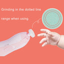 6 in 1 Baby Nail Clipper Trimmer Manicure Electric Grinding Device Tool Kit(Pink)