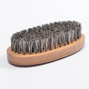 5 PCS Men Beard Care Brush Hardwood Handle Wild Boar Bristle Comb