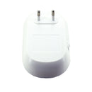 Electronic Ultrasonic Mosquito Rat Pest Control Repeller with LED Light, EU Plug AC90V-250V (White+Blue)