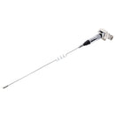 Universal Car Decoration Extensile Aerial Clip Side Car Modified To Remove Static Electricity Aerial, Length: 43cm(Silver)