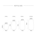10 PCS Portable Refillable Plastic Fine Mist Perfume Spray Bottle Transparent Empty Spray Sprayer Bottle, 60ml(Blue)