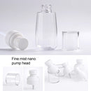 10 PCS Portable Refillable Plastic Fine Mist Perfume Spray Bottle Transparent Empty Spray Sprayer Bottle, 60ml(Yellow)