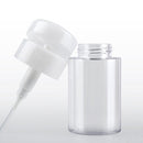 5 PCS Portable Liquid Push Down Pump Dispenser Bottle Empty Plastic Bottle Container, 100ml