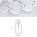 5 PCS Portable Liquid Push Down Pump Dispenser Bottle Empty Plastic Bottle Container, 100ml