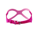 Microfiber Glasses Style Breathable Dog Chest Strap, Size: L (Magenta)