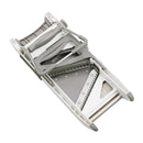 CZ-01 Multifunctional Household Stainless Steel Manual Vegetable Cutting Machine Carrot Potato Grater (Silver)