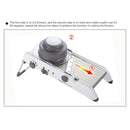 CZ-01 Multifunctional Household Stainless Steel Manual Vegetable Cutting Machine Carrot Potato Grater (Silver)