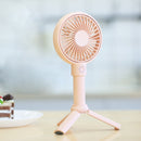 Benks F12 2000mAh Portable Multi-function Handheld USB A-frame Small Fan(Pink)